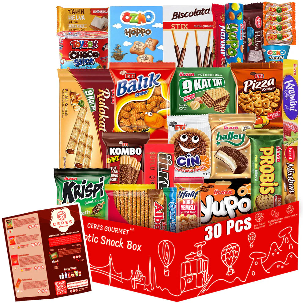 Mystery Country - Snack Box