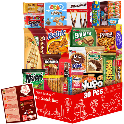 Mystery Country - Snack Box